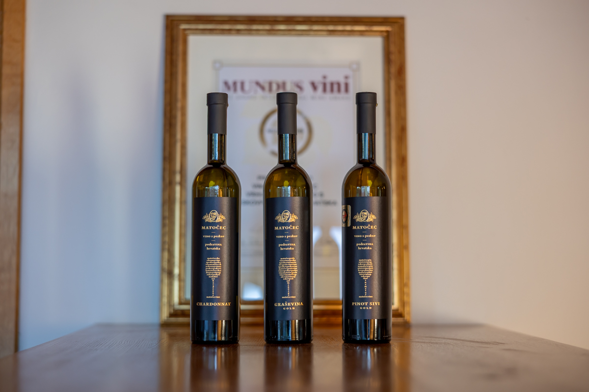 Nagrađena vina vinarije matočec